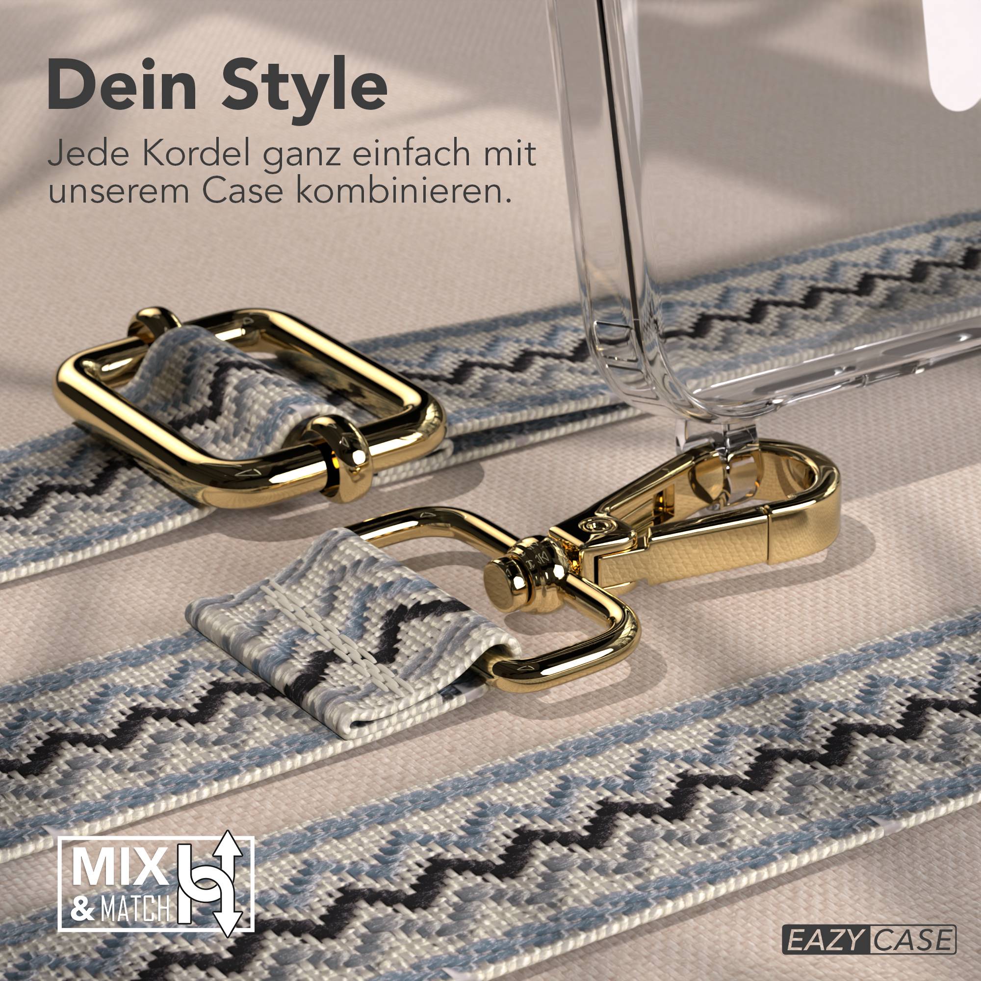 Samsung Galaxy S26 Handykette MagSafe mit Boho Band verstellbar 
