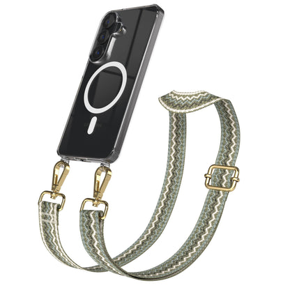 Samsung Galaxy S26 Handykette MagSafe mit Boho Band verstellbar 