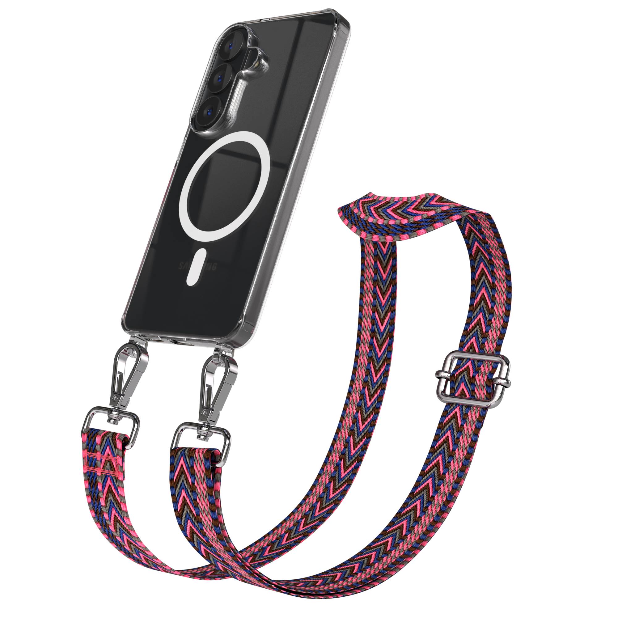 Samsung Galaxy S26 MagSafe Handykette mit verstellbarem Boho Band Set 