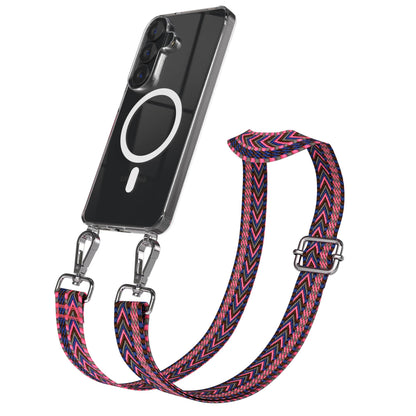 Samsung Galaxy S26 MagSafe Handykette mit verstellbarem Boho Band Set 