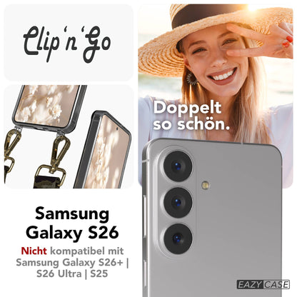 Samsung Galaxy S26 MagSafe Handykette mit verstellbarem Boho Band Set 