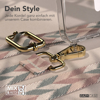 Samsung Galaxy S26 MagSafe Handykette mit verstellbarem Boho Band Set 