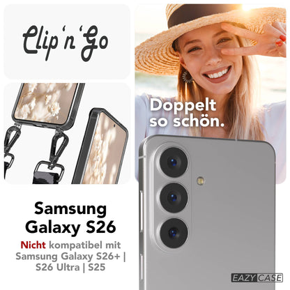 Samsung Galaxy S26 MagSafe Handykette mit verstellbarem Boho Band Set 