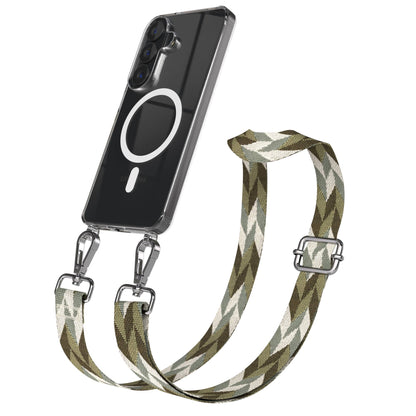 Samsung Galaxy S26 MagSafe Handykette mit verstellbarem Boho Band Set 