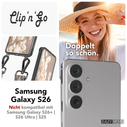 Samsung Galaxy S26 MagSafe Handykette mit verstellbarem Boho Band Set 