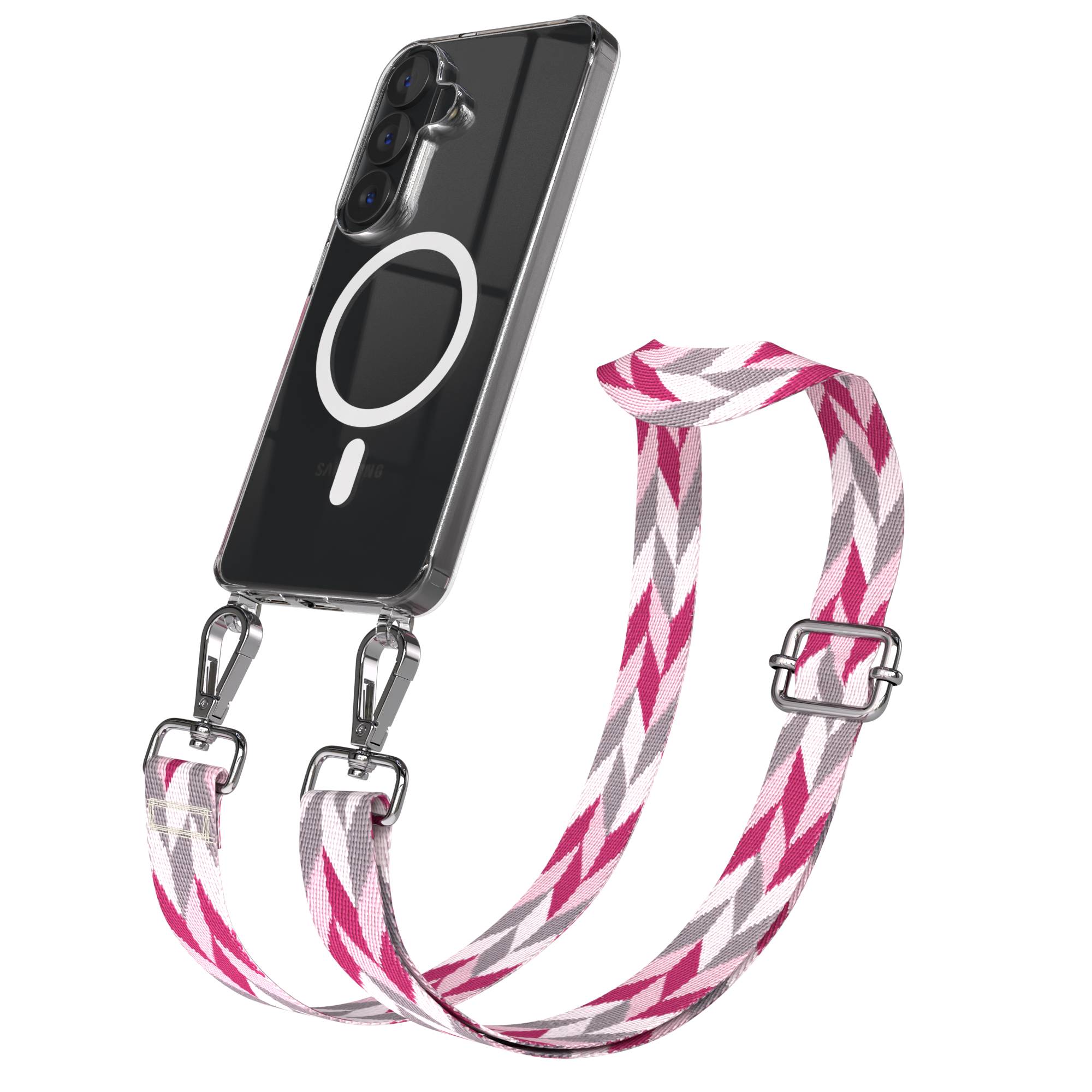 Samsung Galaxy S26 MagSafe Handykette mit verstellbarem Boho Band Set 