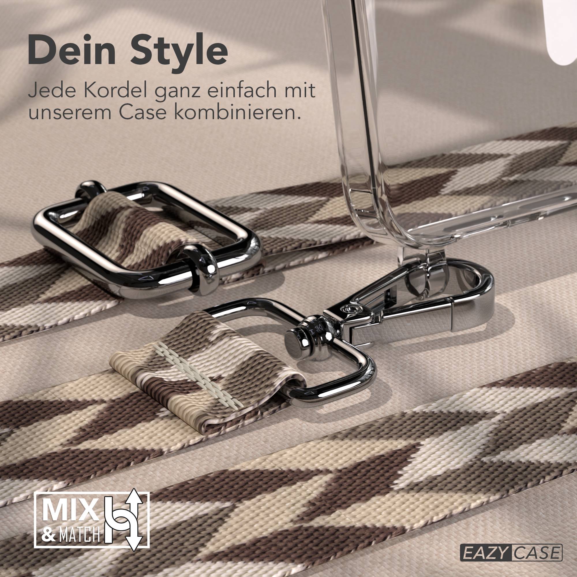 Samsung Galaxy S26 MagSafe Handykette mit verstellbarem Boho Band Set 