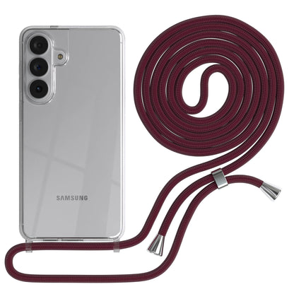 Samsung Galaxy S26 Plus transparente Handykette mit verstellbarer Kordel 