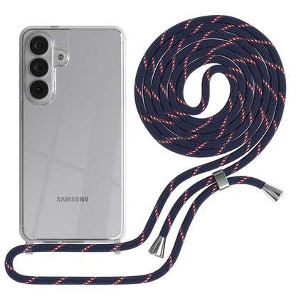 Samsung Galaxy S26 Plus transparente Handykette mit verstellbarer Kordel 