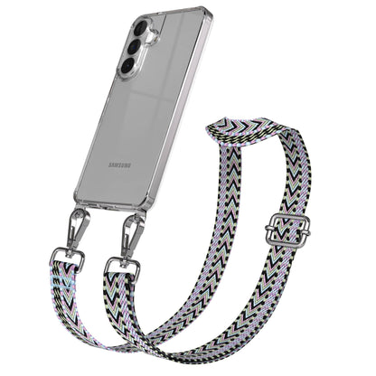 Samsung Galaxy S26 Plus Handykette mit Boho Band verstellbar 