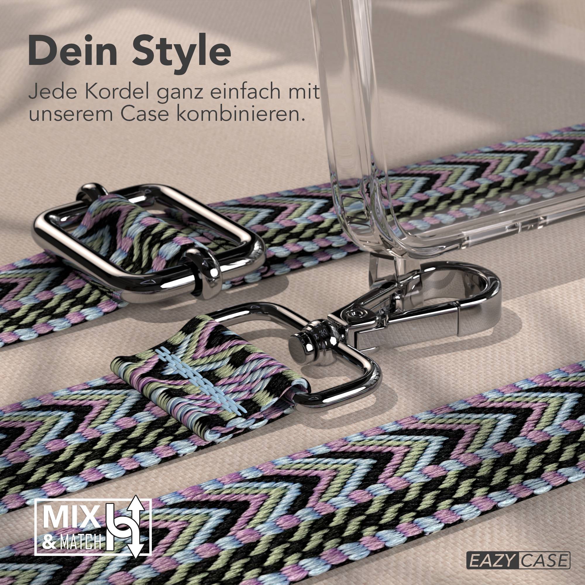 Samsung Galaxy S26 Plus Handykette mit Boho Band verstellbar 