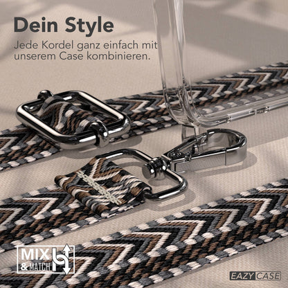 Samsung Galaxy S26 Plus Handykette mit Boho Band verstellbar 