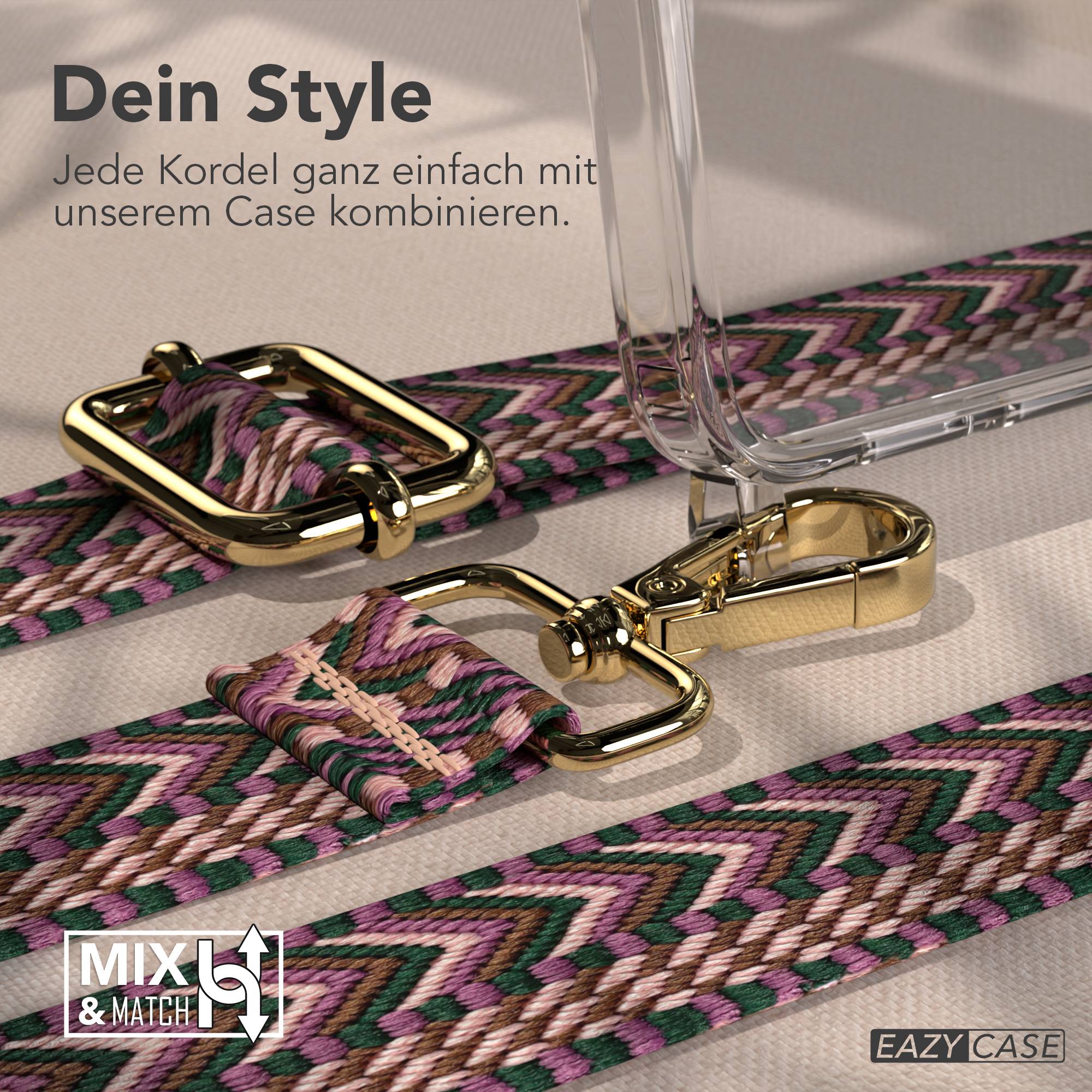 Samsung Galaxy S26 Plus Handykette mit Boho Band verstellbar 
