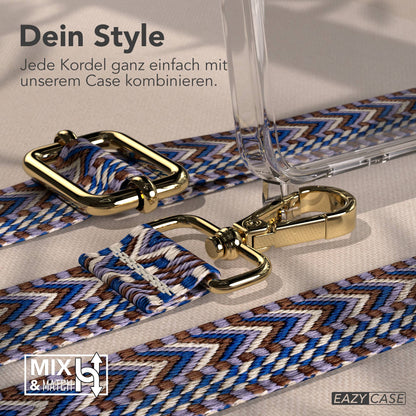 Samsung Galaxy S26 Plus Handykette mit Boho Band verstellbar 