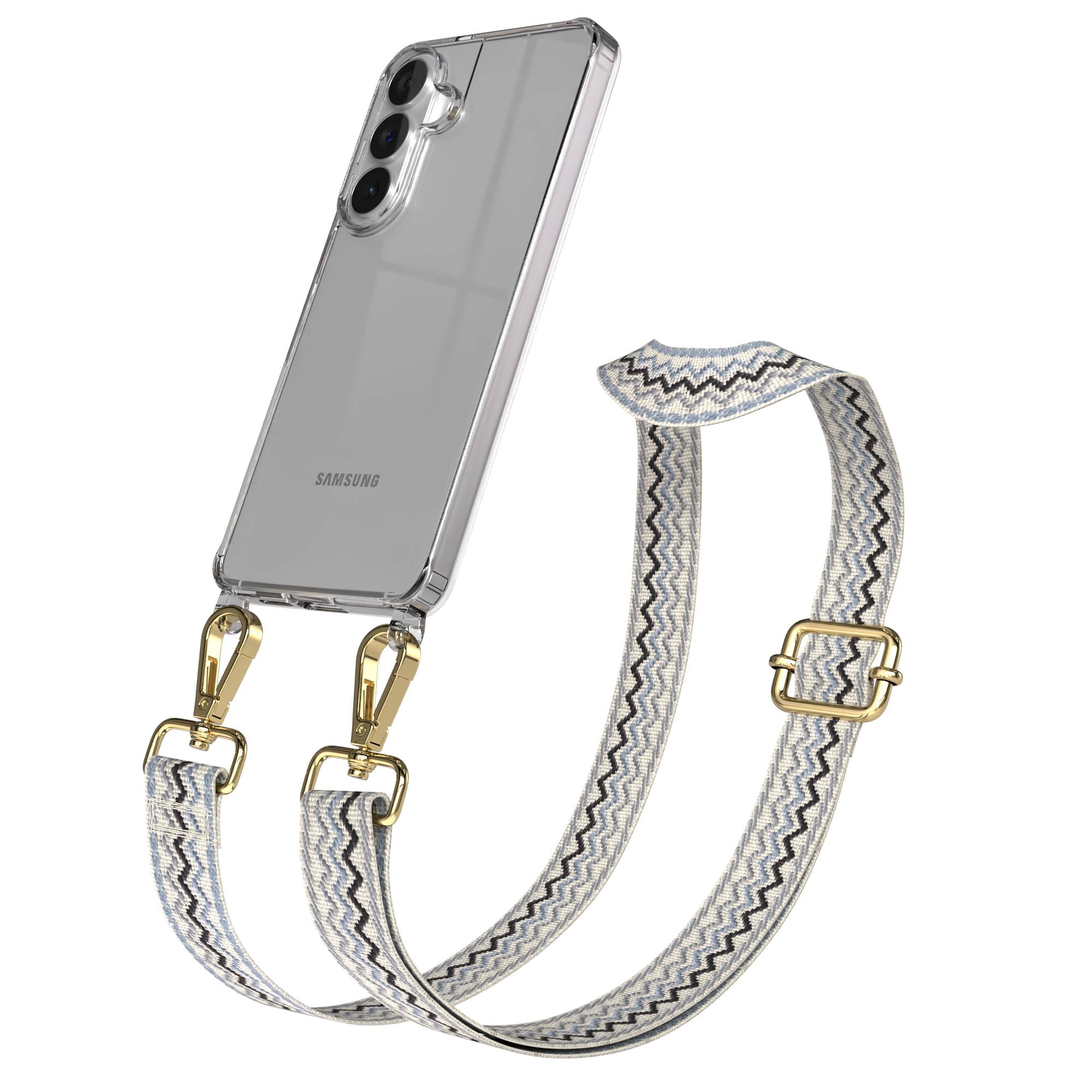 Samsung Galaxy S26 Plus Handykette mit Boho Band verstellbar 