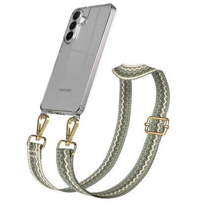 Samsung Galaxy S26 Plus Handykette mit Boho Band verstellbar 