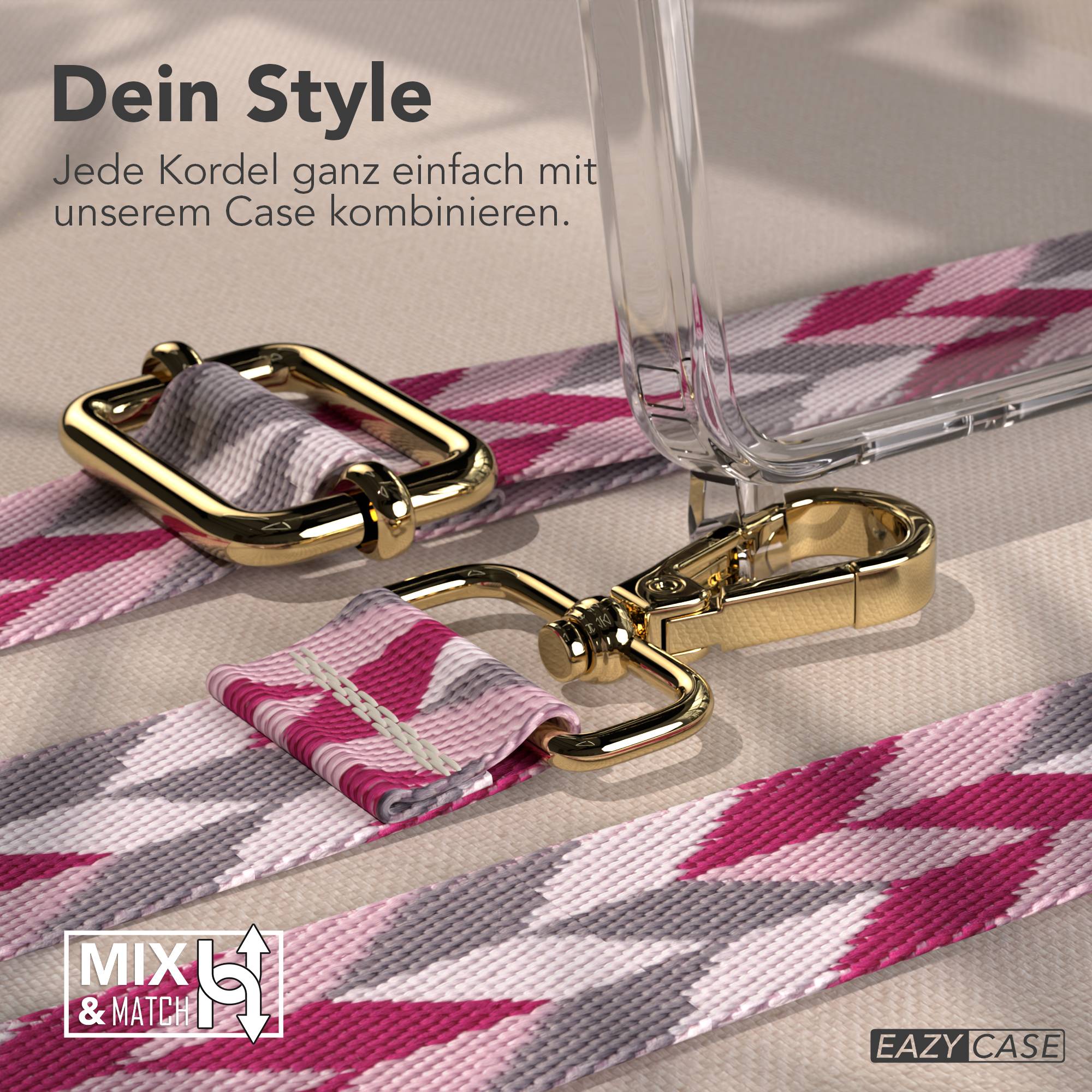 Samsung Galaxy S26 Plus Handykette mit Boho Band Set 
