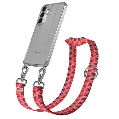 Samsung Galaxy S26 Plus Handykette mit Boho Band verstellbar 