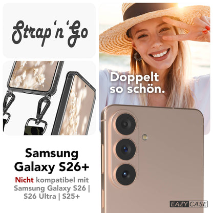 Samsung Galaxy S26 Plus Handykette mit Boho Band Set 