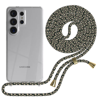 Samsung Galaxy S26 Ultra transparente Handykette mit verstellbarer Kordel TPU Hülle 