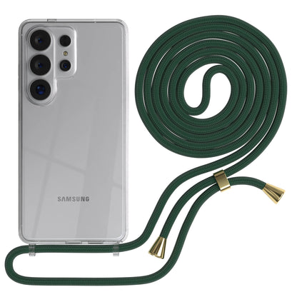 Samsung Galaxy S26 Ultra transparente Handykette mit verstellbarer Kordel TPU Hülle 