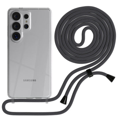 Samsung Galaxy S26 Ultra transparente Handykette mit verstellbarer Kordel TPU Hülle 