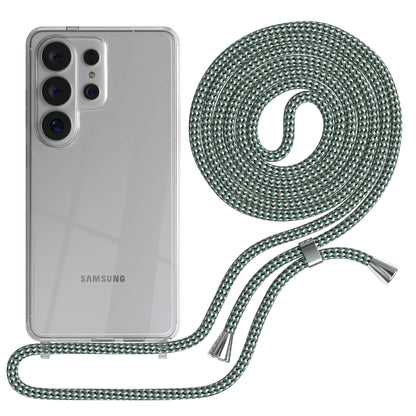 Samsung Galaxy S26 Ultra transparente Handykette mit verstellbarer Kordel TPU Hülle 