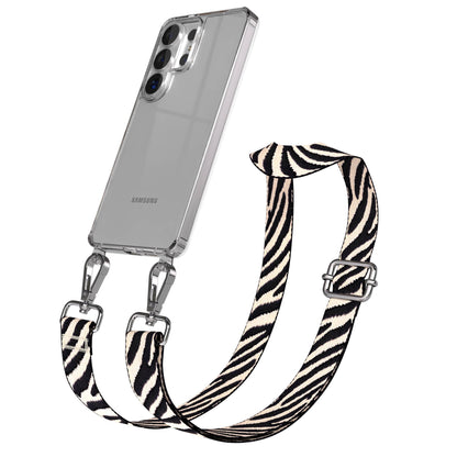 Samsung Galaxy S26 Ultra Handykette mit Boho Band verstellbar 