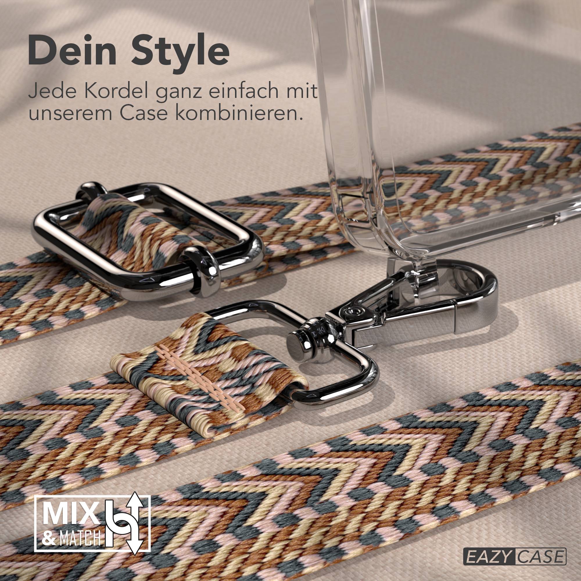 Samsung Galaxy S26 Ultra Handykette mit Boho Band verstellbar 