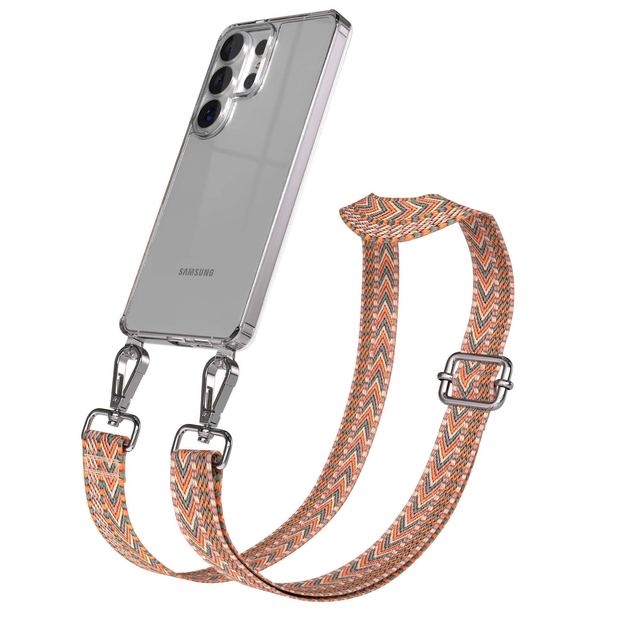 Samsung Galaxy S26 Ultra Handykette mit Boho Band verstellbar 