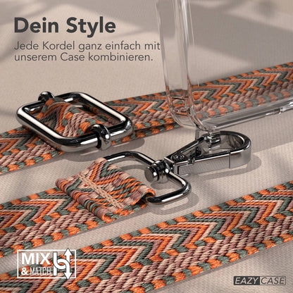 Samsung Galaxy S26 Ultra Handykette mit Boho Band verstellbar 