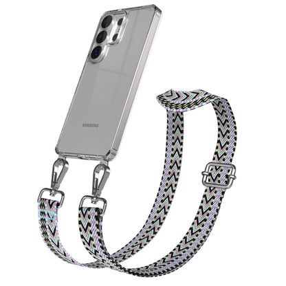 Samsung Galaxy S26 Ultra Handykette mit Boho Band verstellbar 