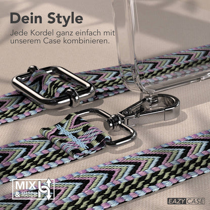 Samsung Galaxy S26 Ultra Handykette mit Boho Band verstellbar 