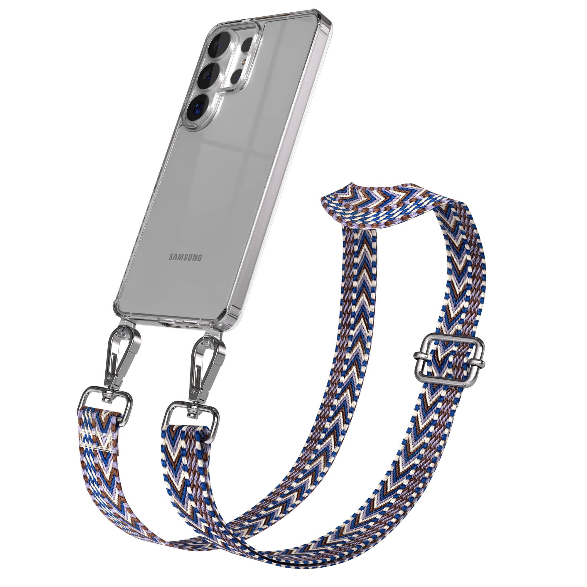 Samsung Galaxy S26 Ultra Handykette mit Boho Band verstellbar 
