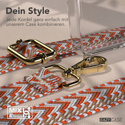 Samsung Galaxy S26 Ultra Handykette mit Boho Band verstellbar 
