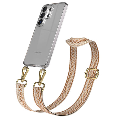 Samsung Galaxy S26 Ultra Handykette mit Boho Band verstellbar 