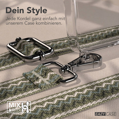 Samsung Galaxy S26 Ultra Handykette mit Boho Band verstellbar 