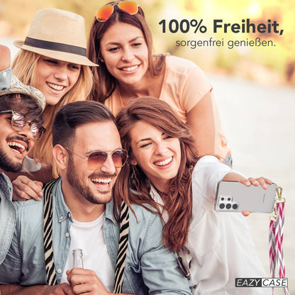 Samsung Galaxy S26 Ultra Handykette mit verstellbarem Boho Band zum Umhängen 