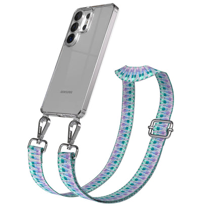 Samsung Galaxy S26 Ultra Handykette mit Boho Band verstellbar 