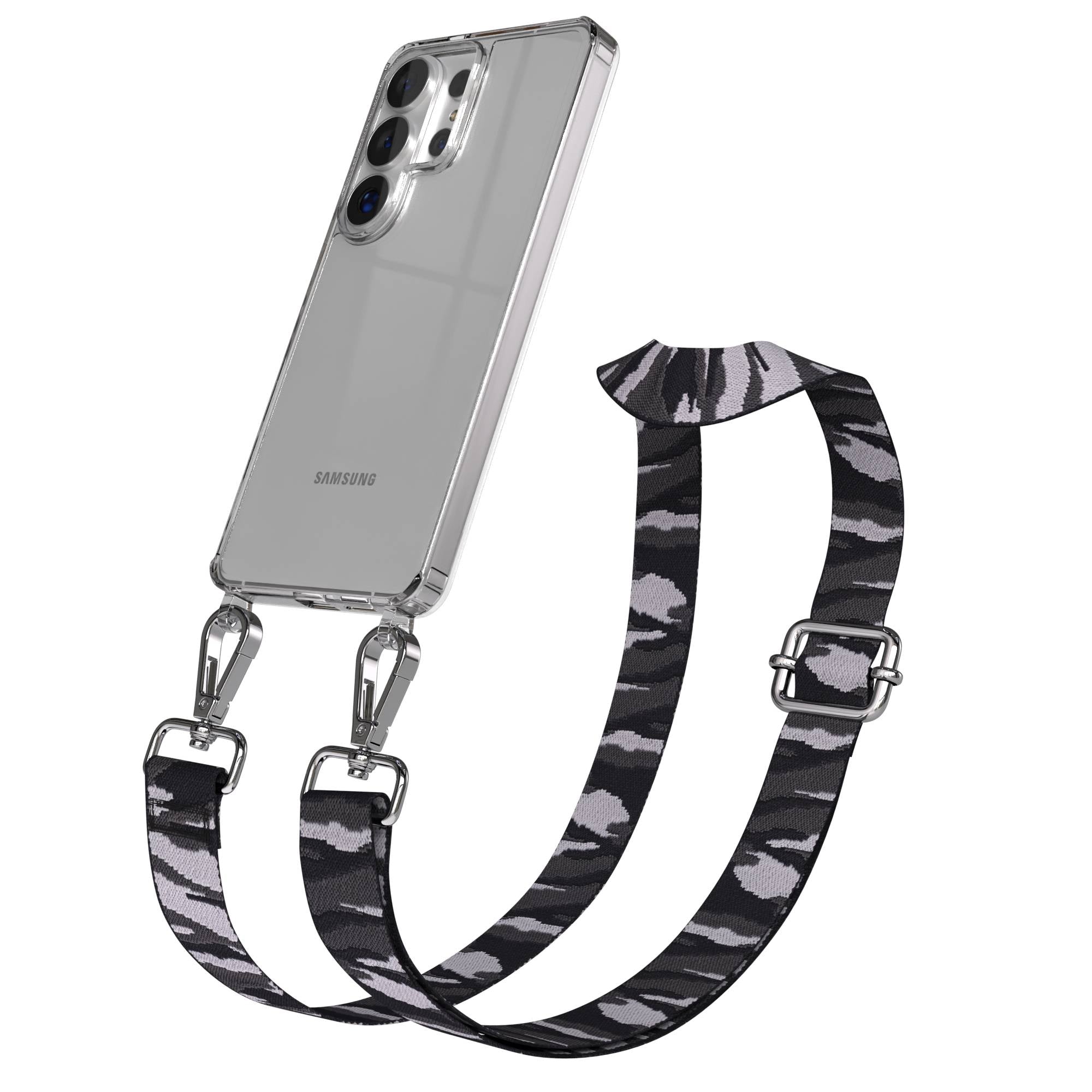 Samsung Galaxy S26 Ultra Handykette mit verstellbarem Boho Band zum Umhängen 