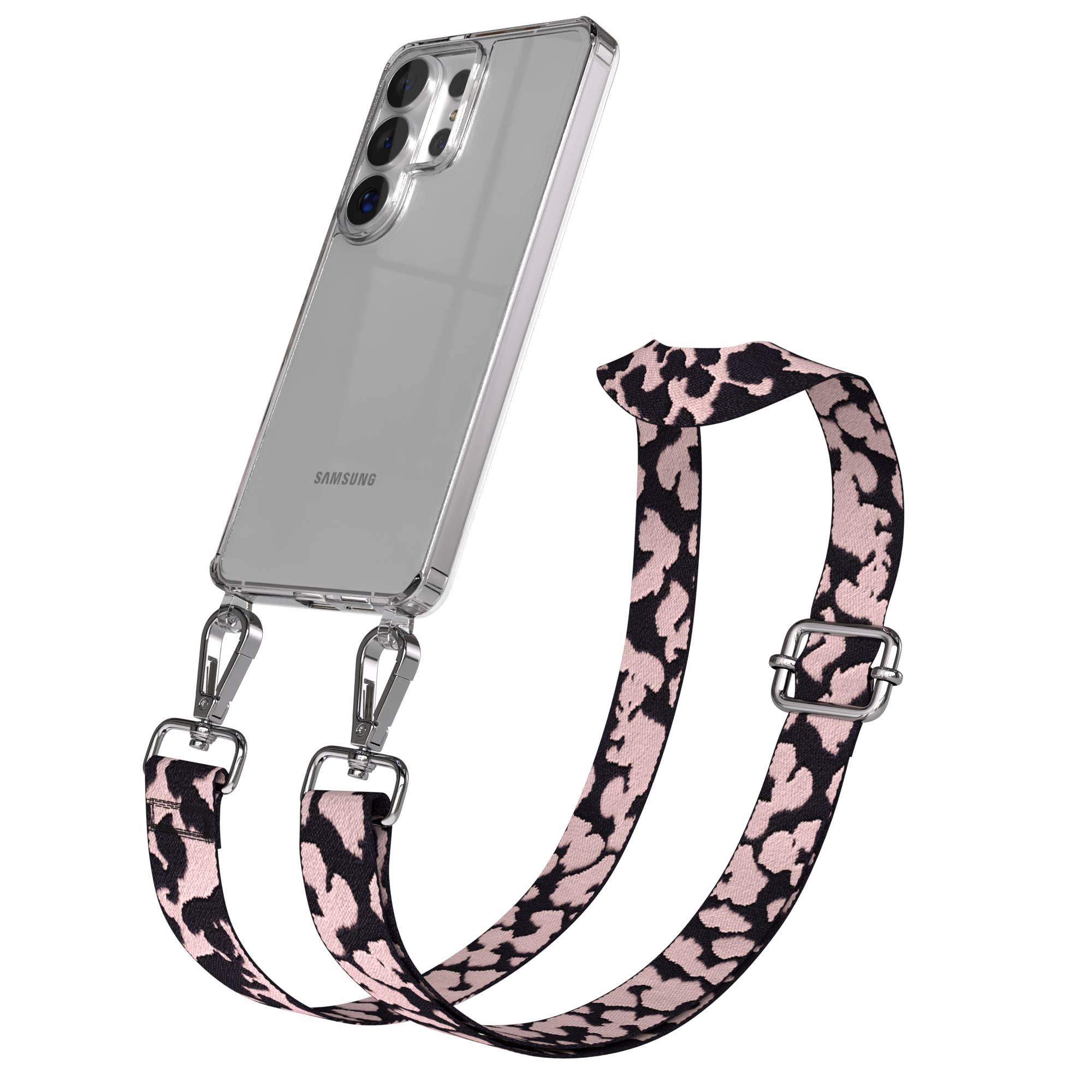 Samsung Galaxy S26 Ultra Handykette mit verstellbarem Boho Band zum Umhängen 