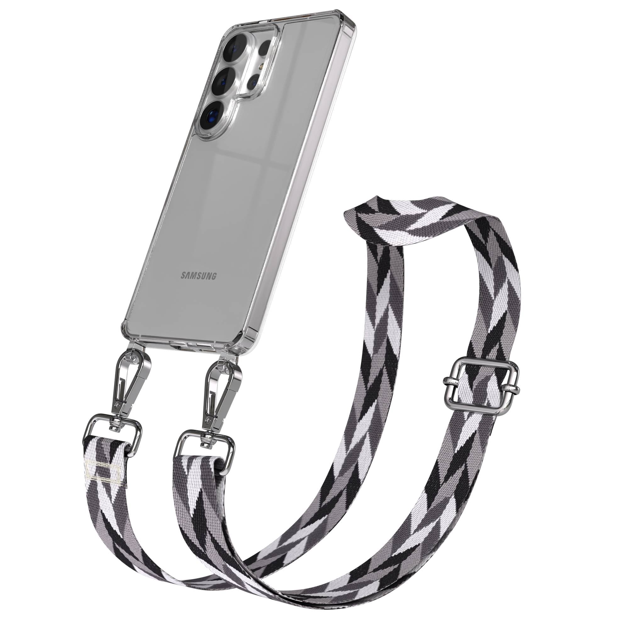 Samsung Galaxy S26 Ultra Handykette mit verstellbarem Boho Band zum Umhängen 