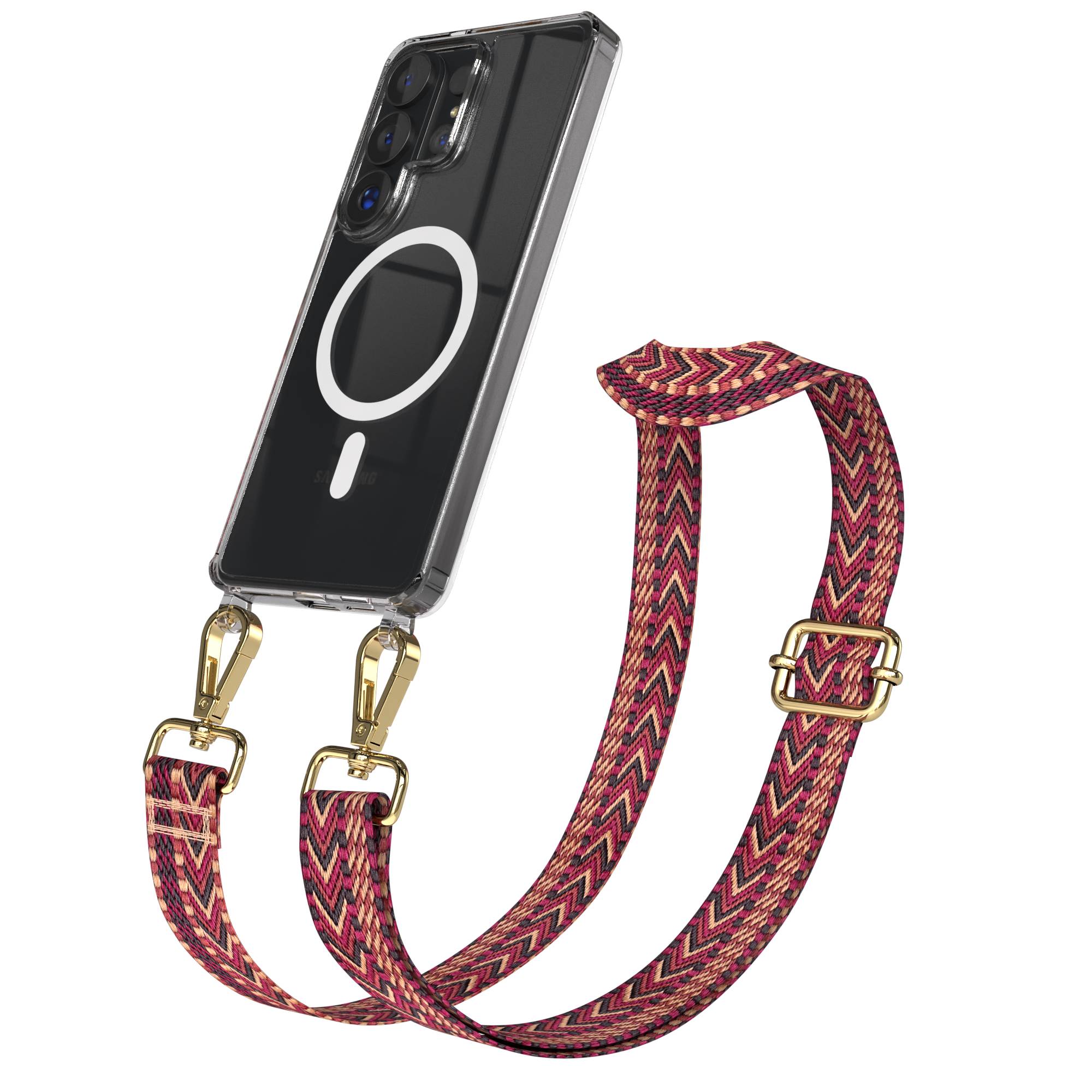 Samsung Galaxy S26 Ultra Handykette MagSafe Boho Band verstellbar EAZY CASE 