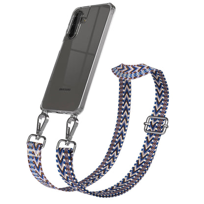 Samsung Galaxy A17 Handykette mit Boho Band und verstellbarem Trageriemen 
