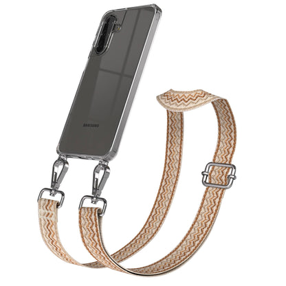 Samsung Galaxy A17 Handykette mit Boho Band und verstellbarem Trageriemen 