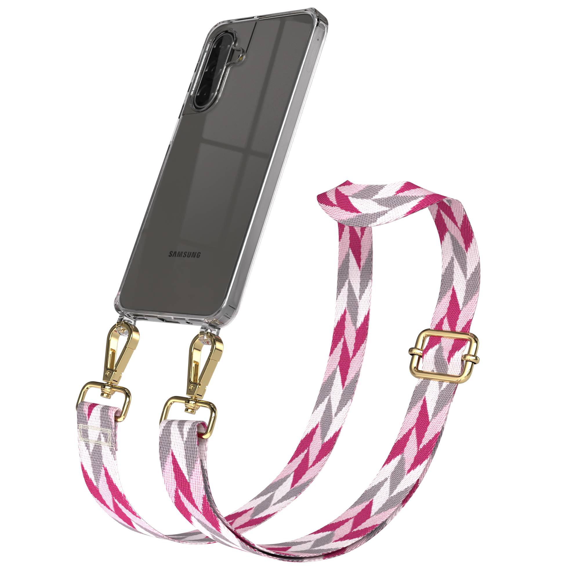 Samsung Galaxy A17 Handykette mit verstellbarem Boho Band EAZY CASE 