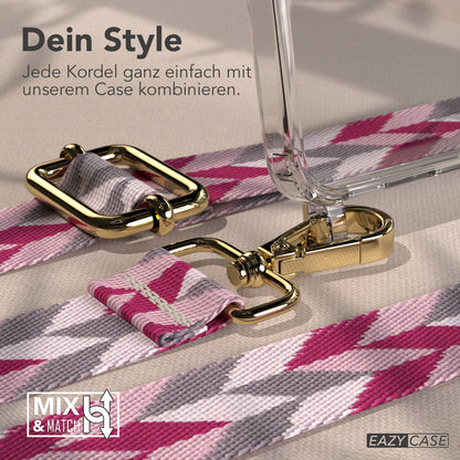Samsung Galaxy A17 Handykette mit verstellbarem Boho Band EAZY CASE 