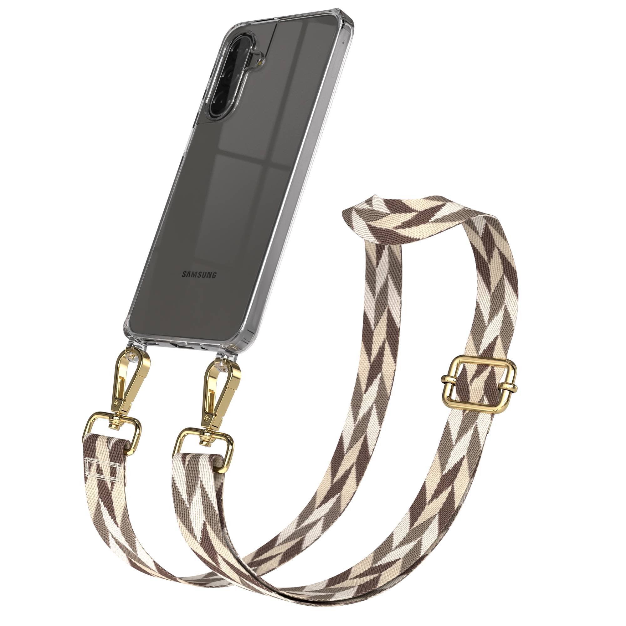 Samsung Galaxy A17 Handykette mit verstellbarem Boho Band EAZY CASE 