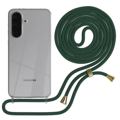 Samsung Galaxy A37 transparente Handykette mit verstellbarer Kordel TPU Schutzhülle 