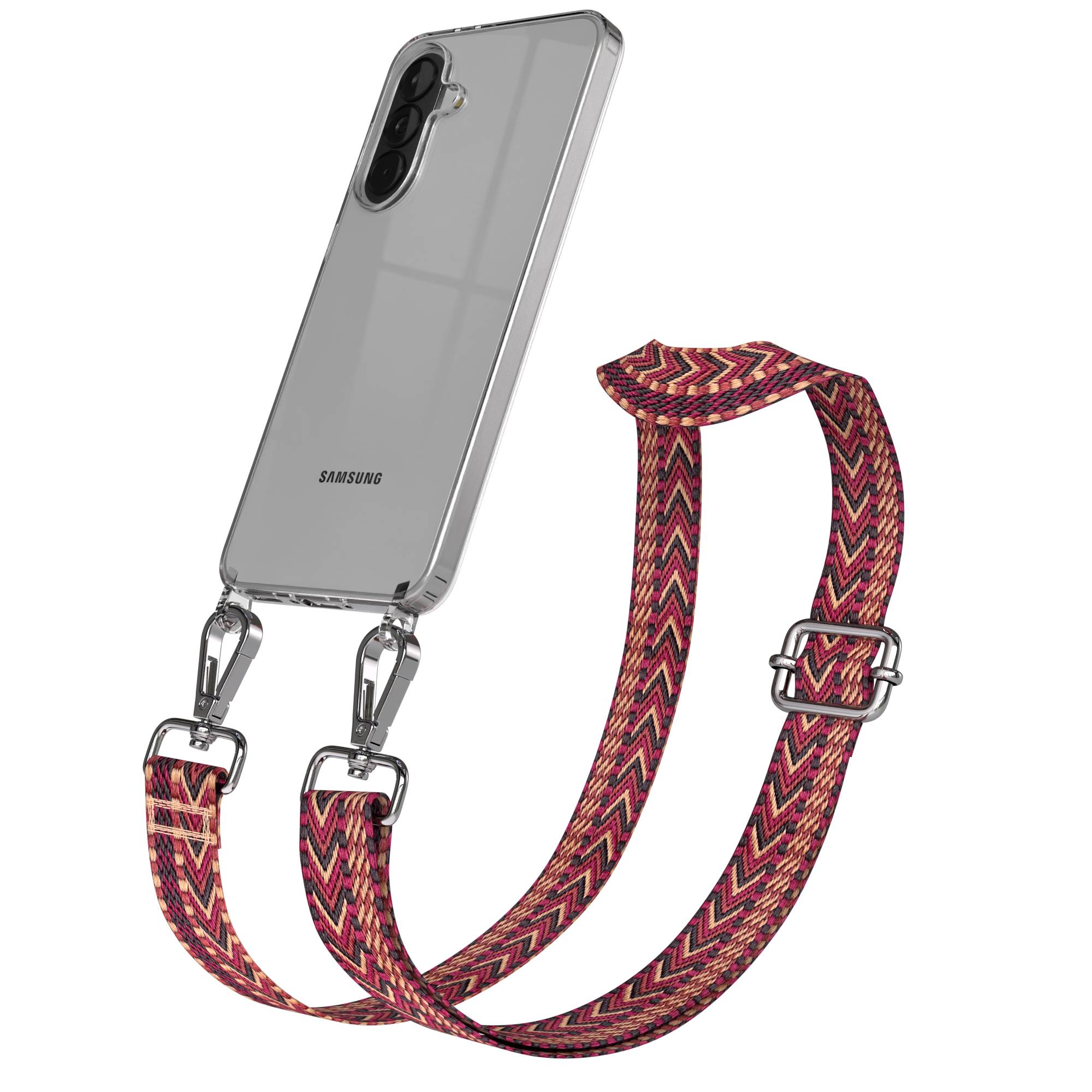 Samsung Galaxy A37 Handykette mit verstellbarem Boho Band Umhängeriemen 